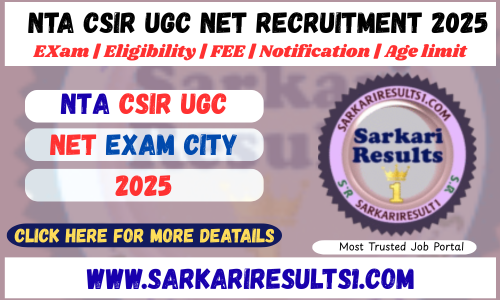CSIR UGC NET