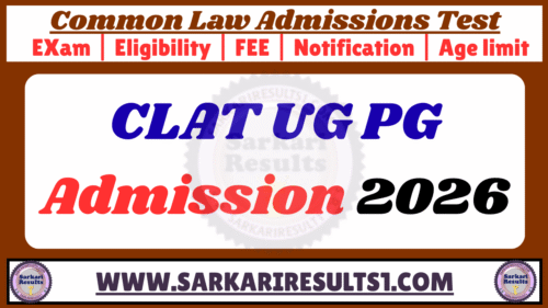 CLAT UG PG Admission 2026